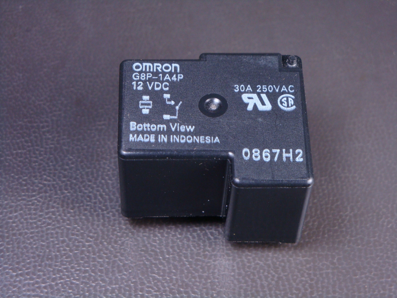 G8P-1A4P-DC12 Omron Relay SPST NO 30A 250VAC 12VDC Coil Sealed G8P-1A4P 12V DC