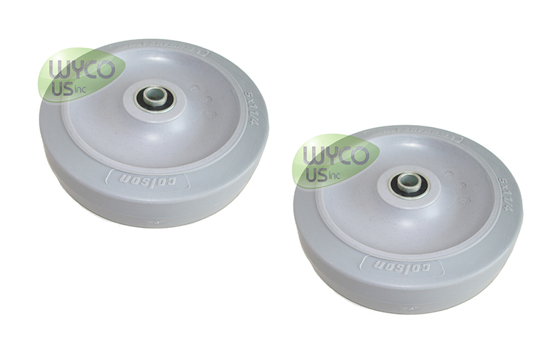 2 PIONEER ECLIPSE 5″ WHEELS,MP105300,COLSON PERFORMA,PE400BU PROPANE BURNISHERS
