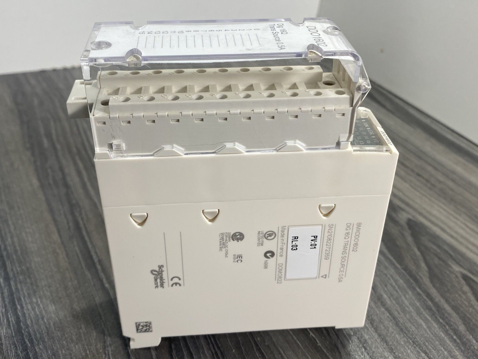 Schneider Electric Discrete Output Module BMXDDO1602 + BMXFTB2000 Terminal Block