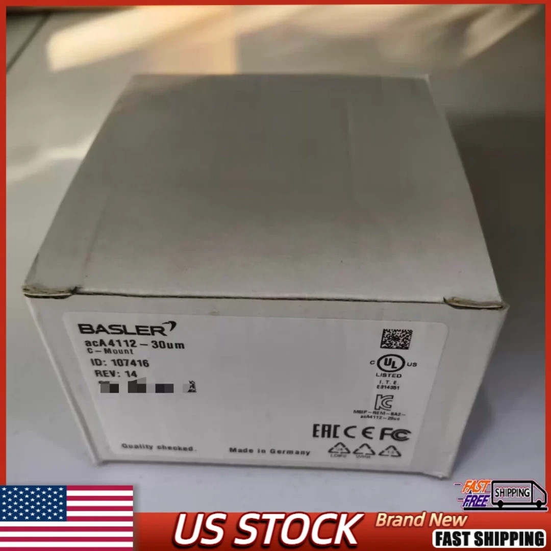 New Unopened Basler acA4112-30um Industrial Camera Fast Shipping US Stock