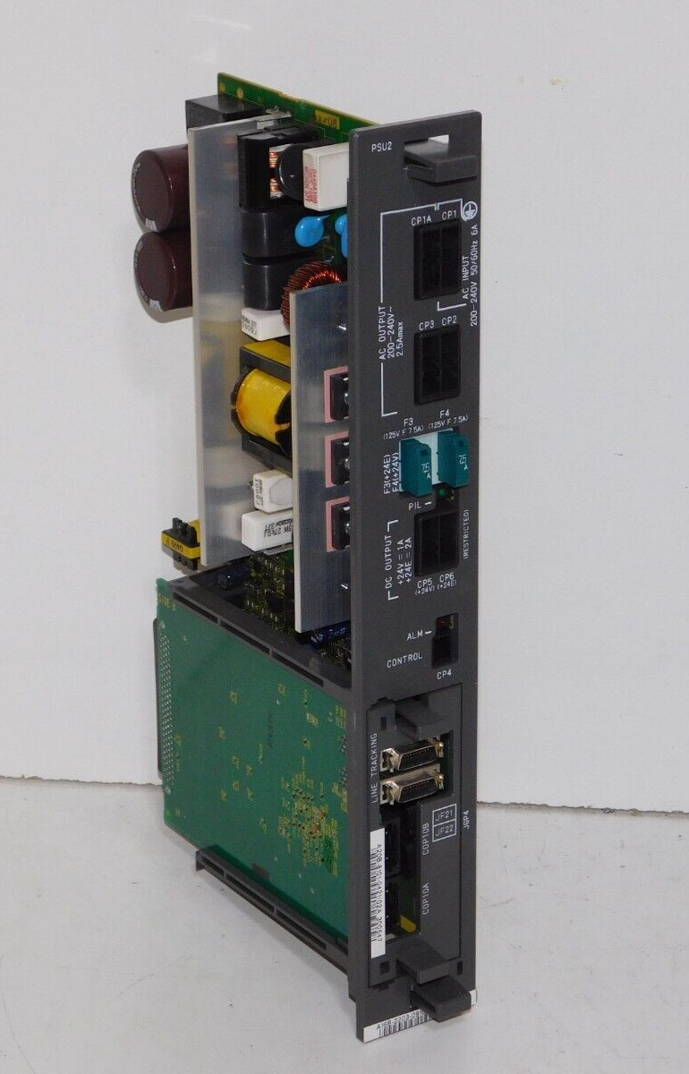 Fanuc A16B-2203-0910/07A Power Supply Board Control Module + A20B-8101-0421 Card