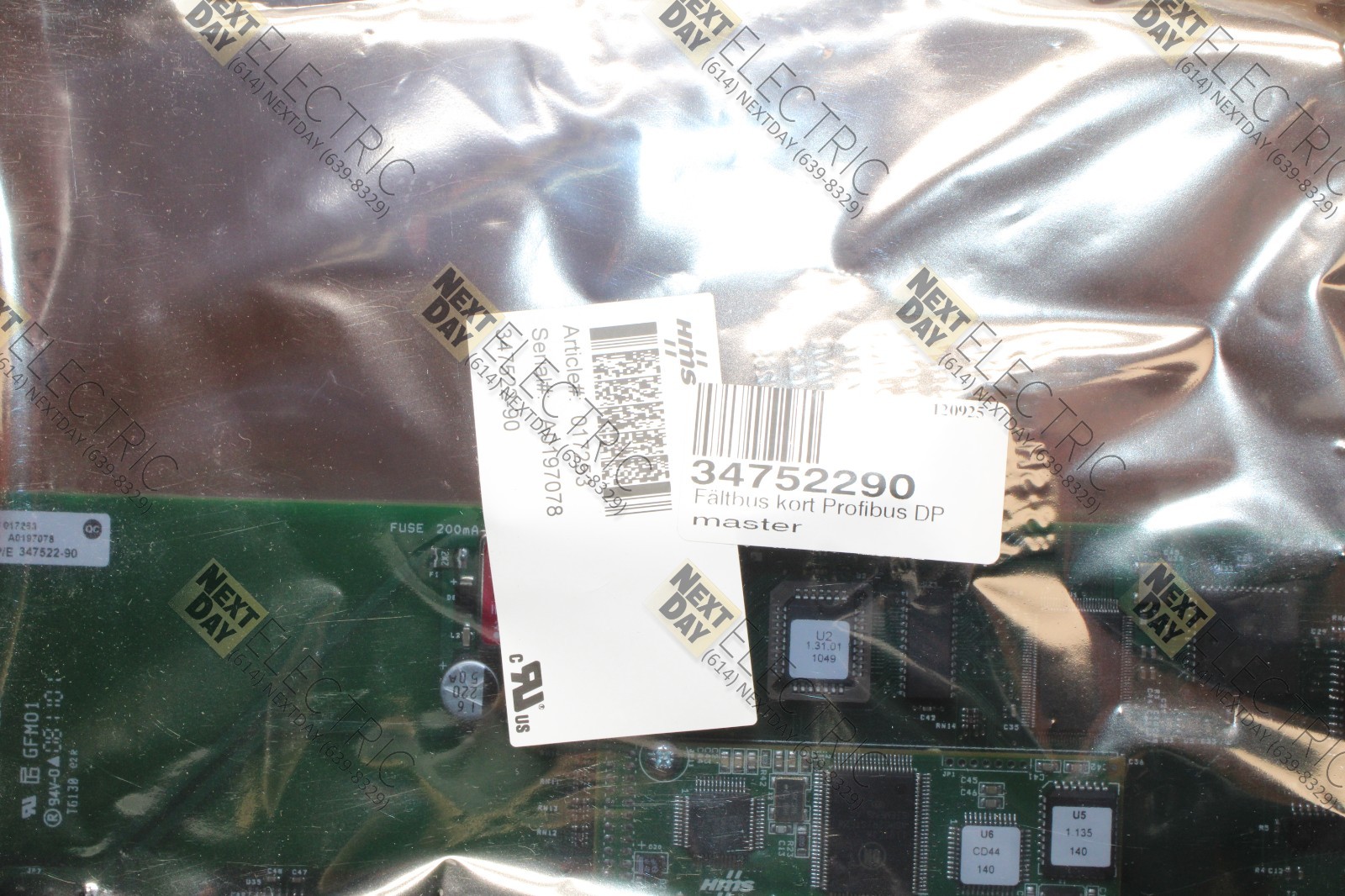 Motoman, SARCR-XFB01, 34752290, Profibus DP, NX100 DX100 Yaskawa 157873-2 HMS