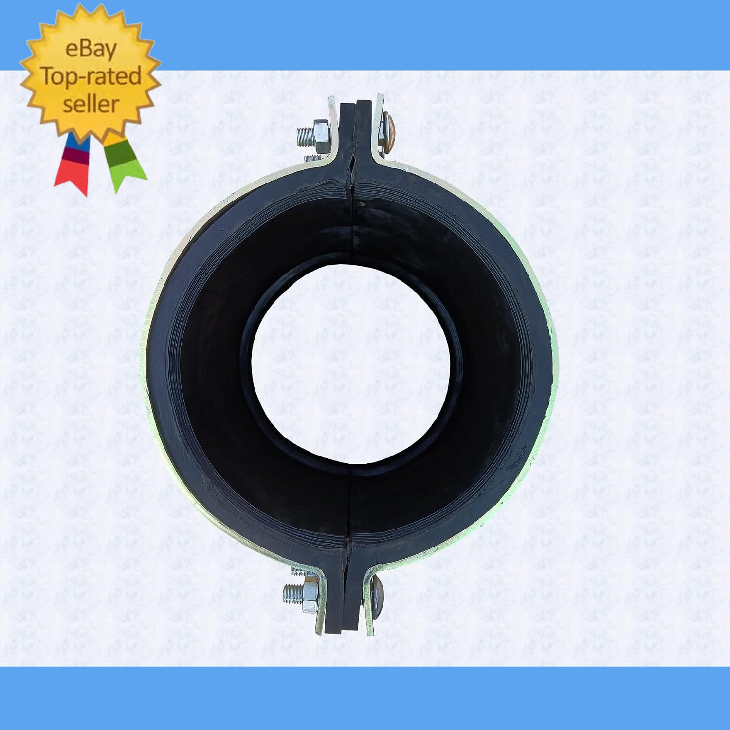 Water Pipe Repair Clamp for 6 Inch Pipe(Od of the Applicable Pipe Is about 6.5 I