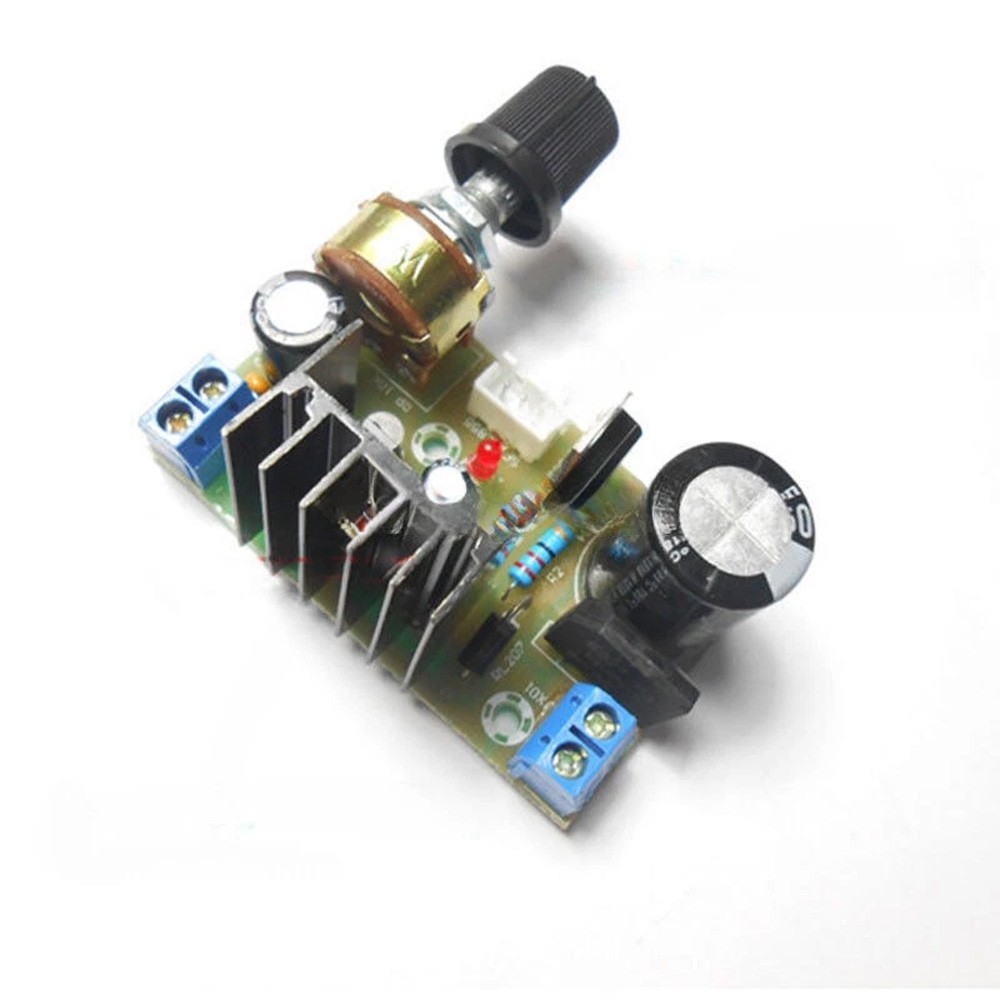 1x LM317 Adjustable Voltage Linear Regulator Step Down Module AC/DC to 5/12/ 24V