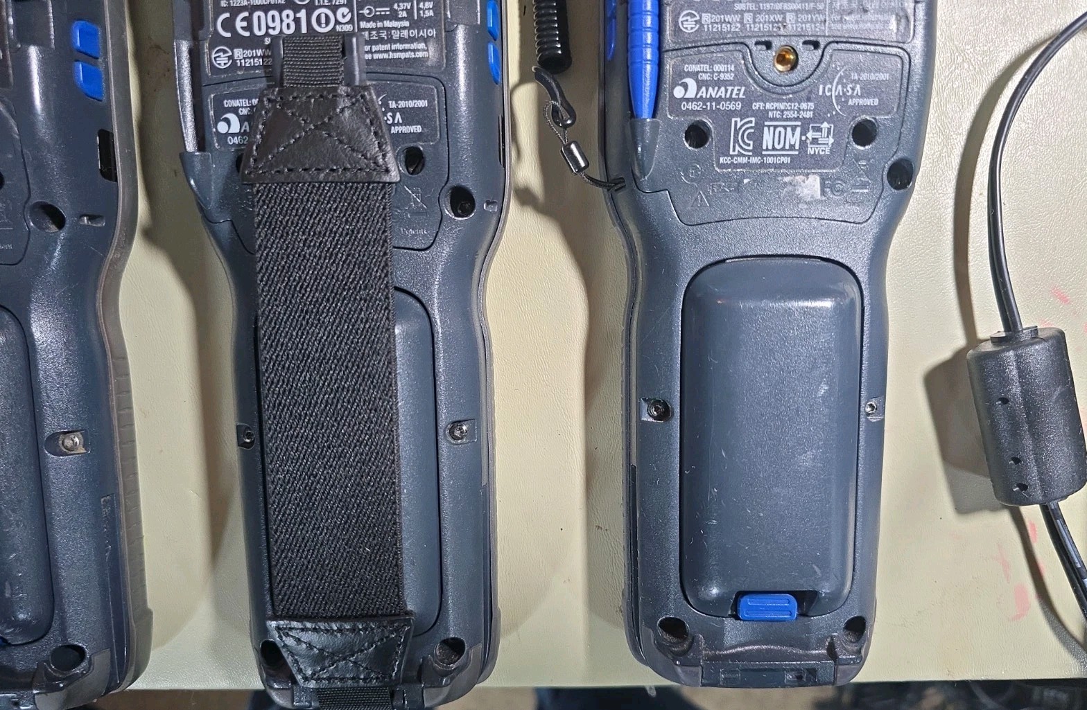 Honeywell Intermec 4X CK71 Barcode Scanners Charger & Batteries