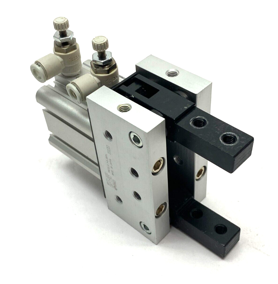 SMC MHT2-32DZ Pneumatic Toggle Gripper 2-Finger 32mm Bore 0.1~0.6MPa Press