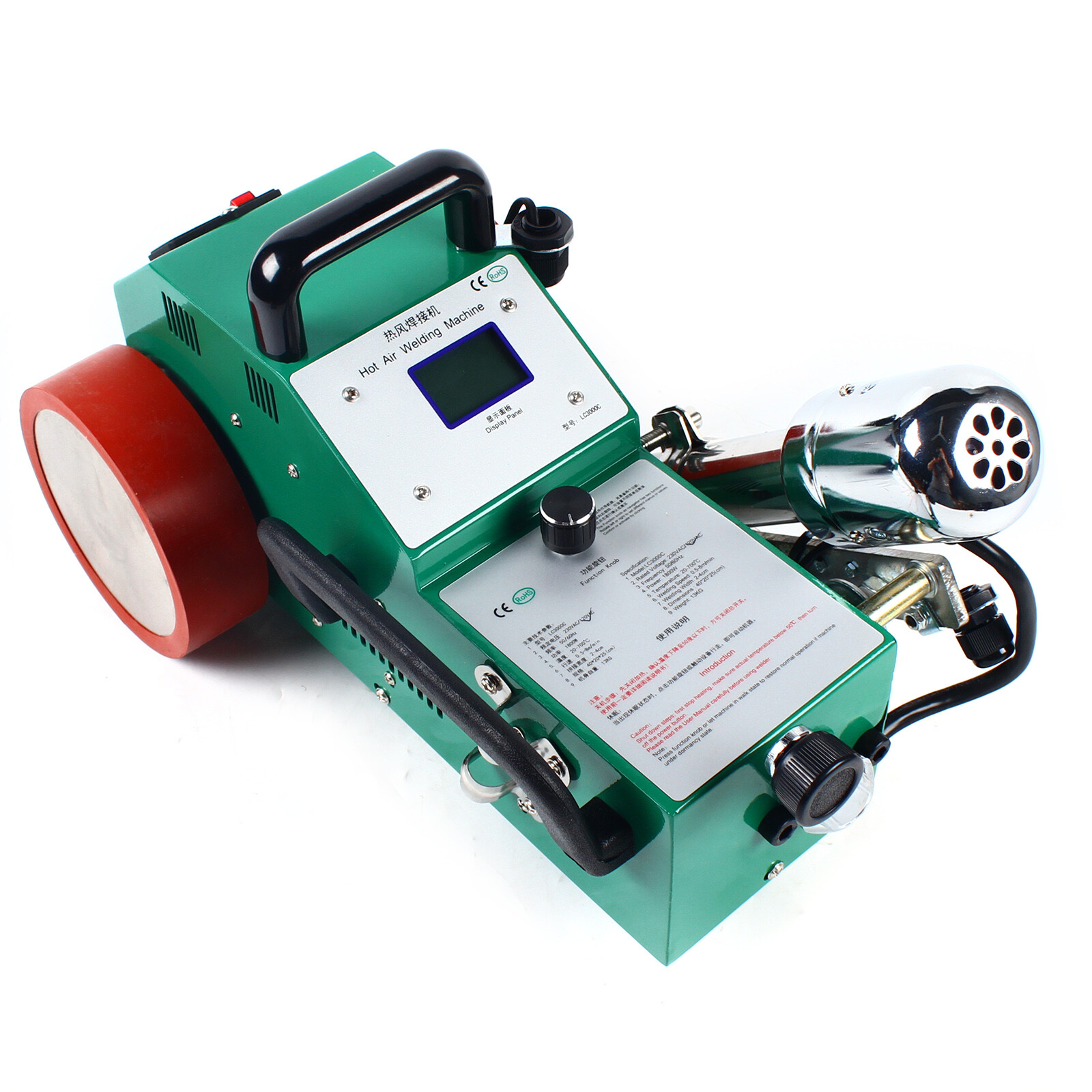 Automatic PVC Banner Welding Machine Heat Jointer Plastic Fabric Welder Hot Air