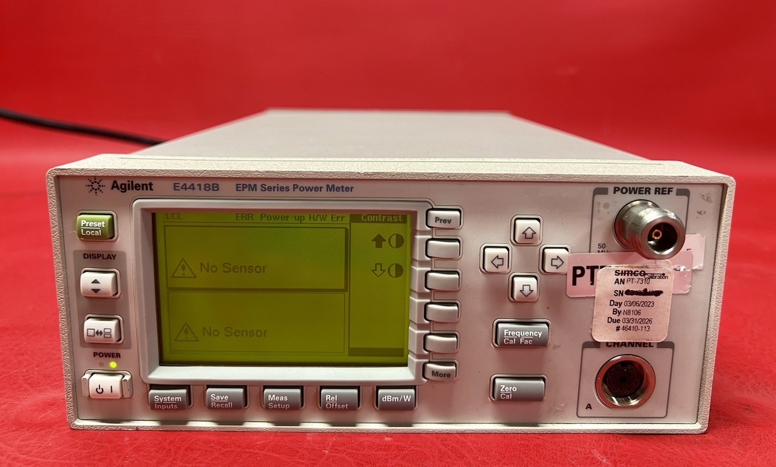 Agilent E4418B EPM Series Single- Channel Power Meter *Read More*