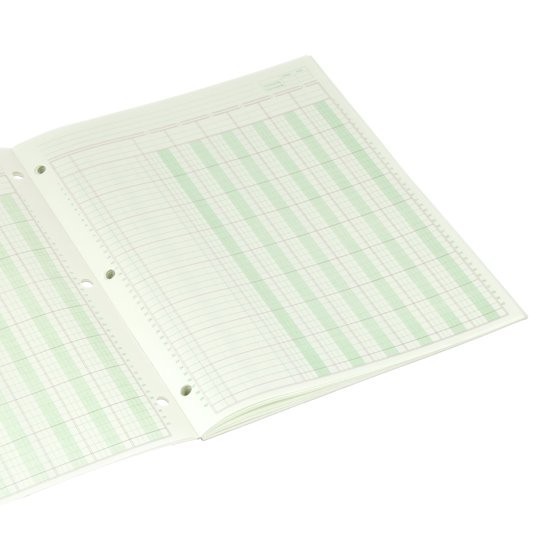 Norcom, Columnar Ledger Pad, 6 Columns, 8.5″ x 11″, Letter Size, 50 Sheets