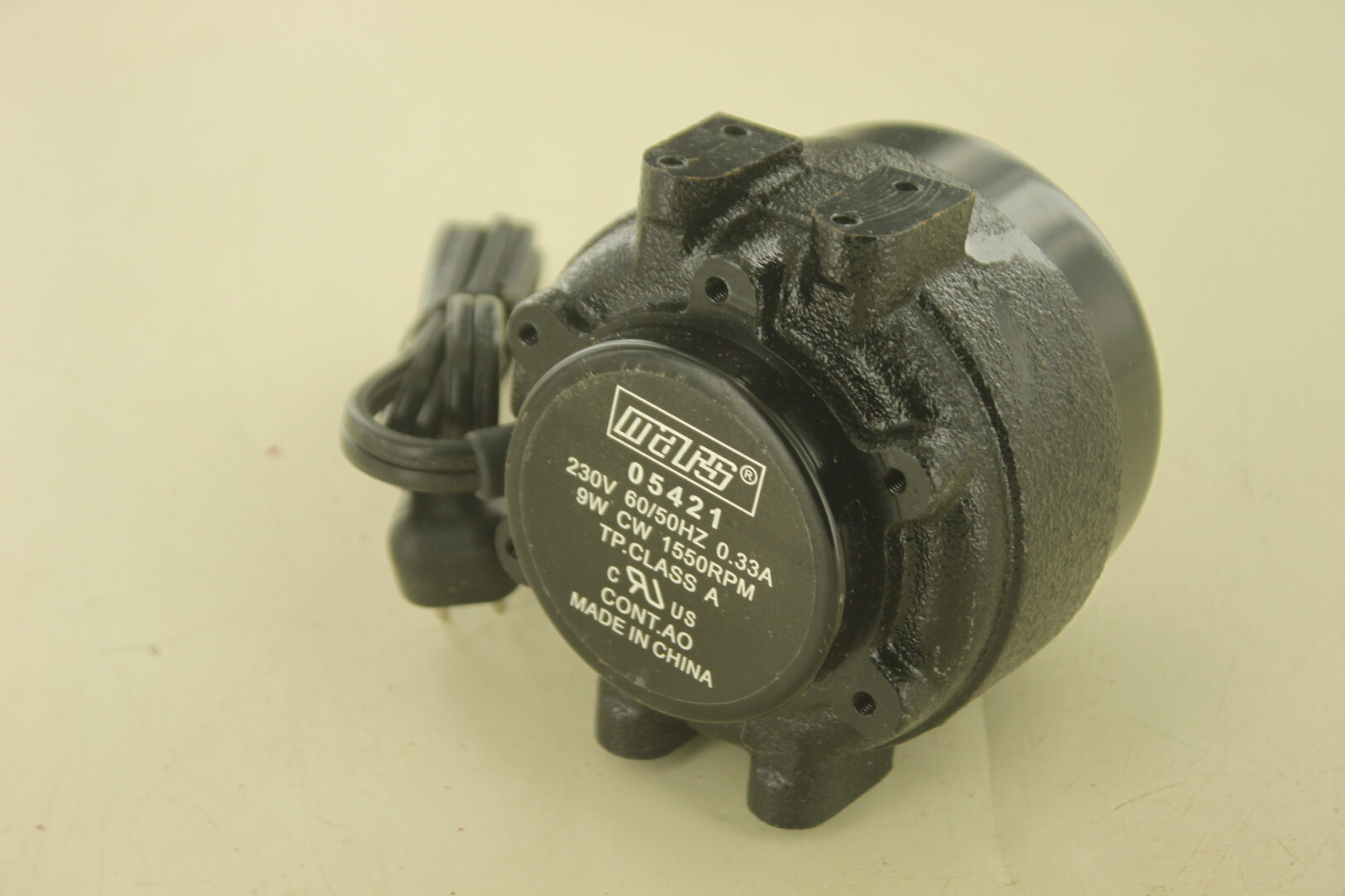 NEW MARS 05421 CAST IRON SHADED POLE UNIT BEARING MOTOR 1550RPM 9W 230V