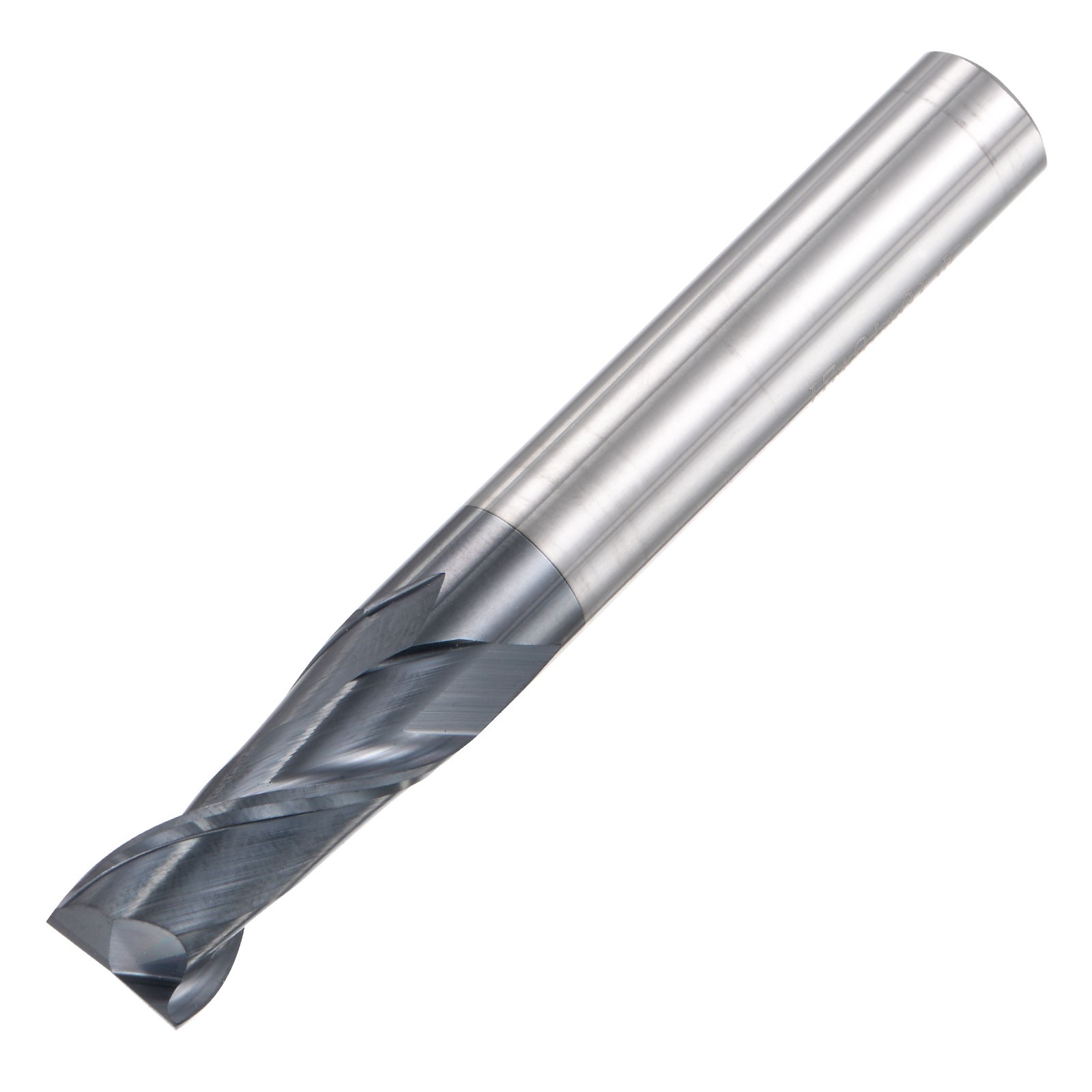 10mm Dia 10mm Shank 75mm HRC45 Carbide AlTiN Coated 2 Flute Square End Mill