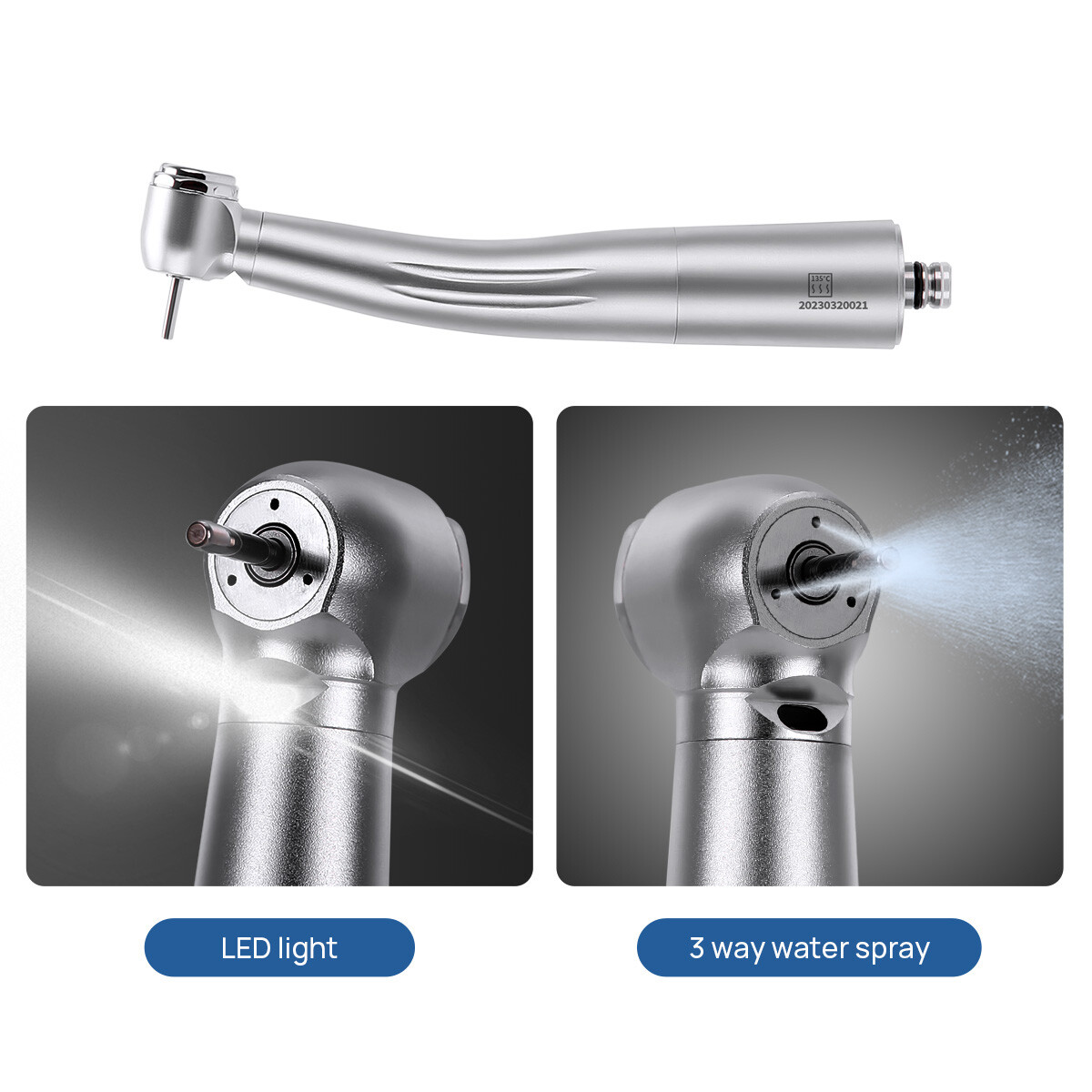 Dental LED Fiber Optic High Speed Handpiece/4Hole/6Hole Coupler