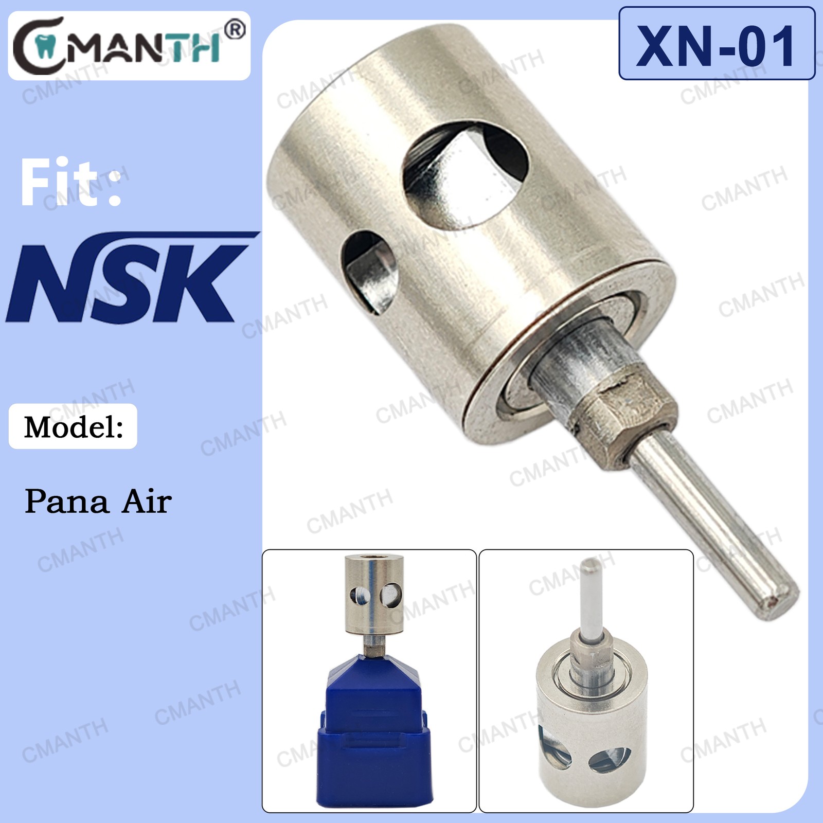 Dental Turbine Cartridge Replacement Air Rotor fit for NSK High Speed Handpiece