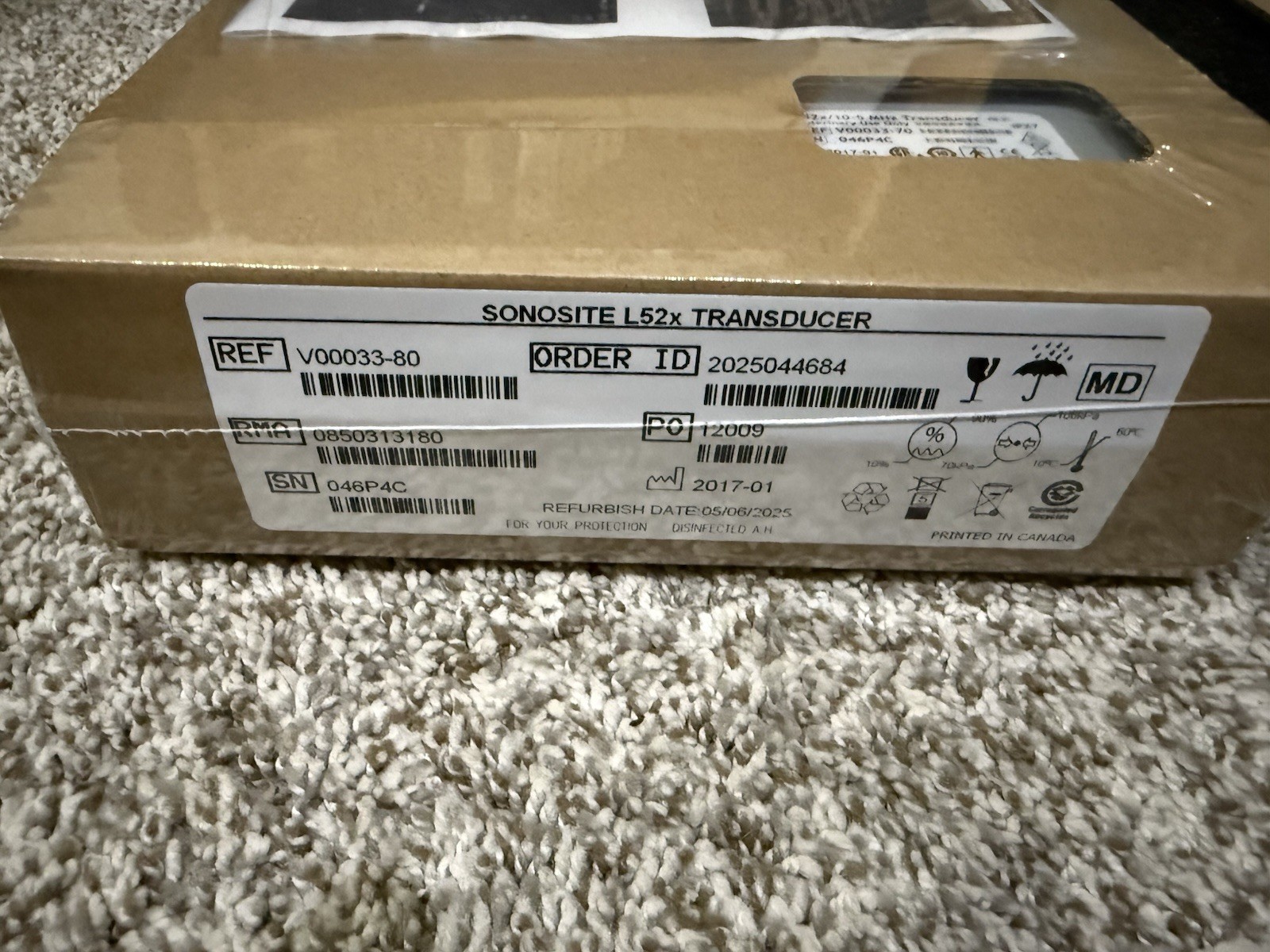 SonoSite Edge II Vet Ultrasound Linear Rectal, Convex & Linear. 1yr Warranty!