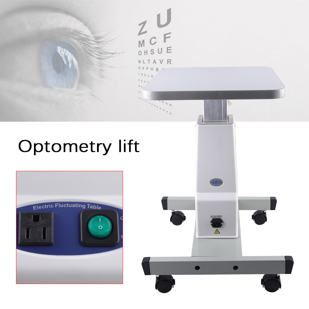 Optical Motorized Power table Ophthalmic Adjustable Instrument Table 19″x16″ USA