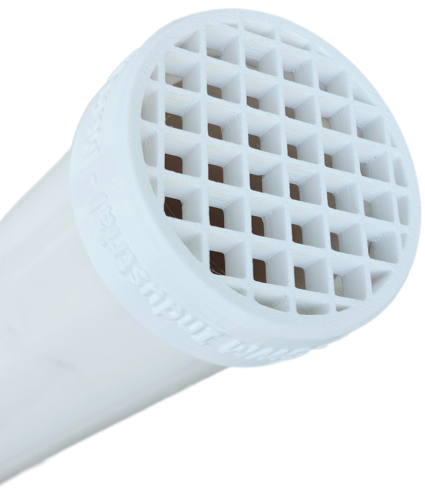New All Plastic PVC Pipe Mesh Vent Cap, Various Sizes, Fits on Outside of Pipe