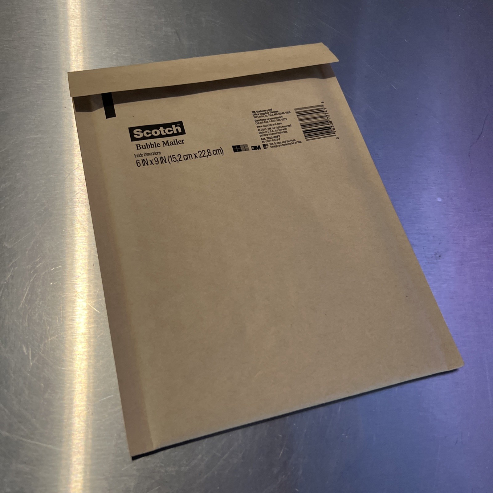 BRAND NEW SCOTCH KRAFT BUBBLE MAILERS 6 X 9 36 ENVELOPES FULL BOX 3M Size 0