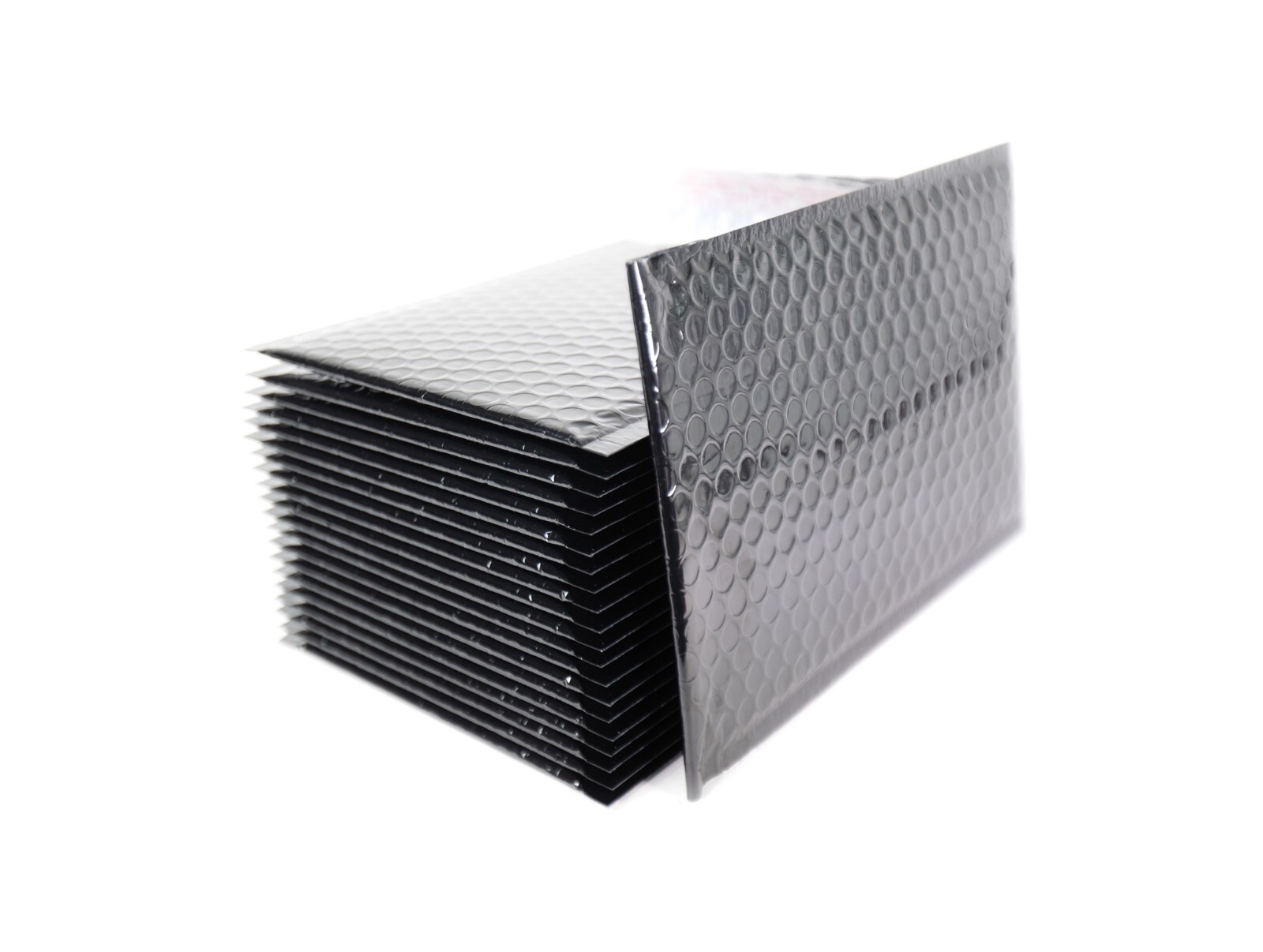 BLACK METALLIC BUBBLE MAILERS SHIPPING MAILING PADDED BAGS ENVELOPES GLAMOUR