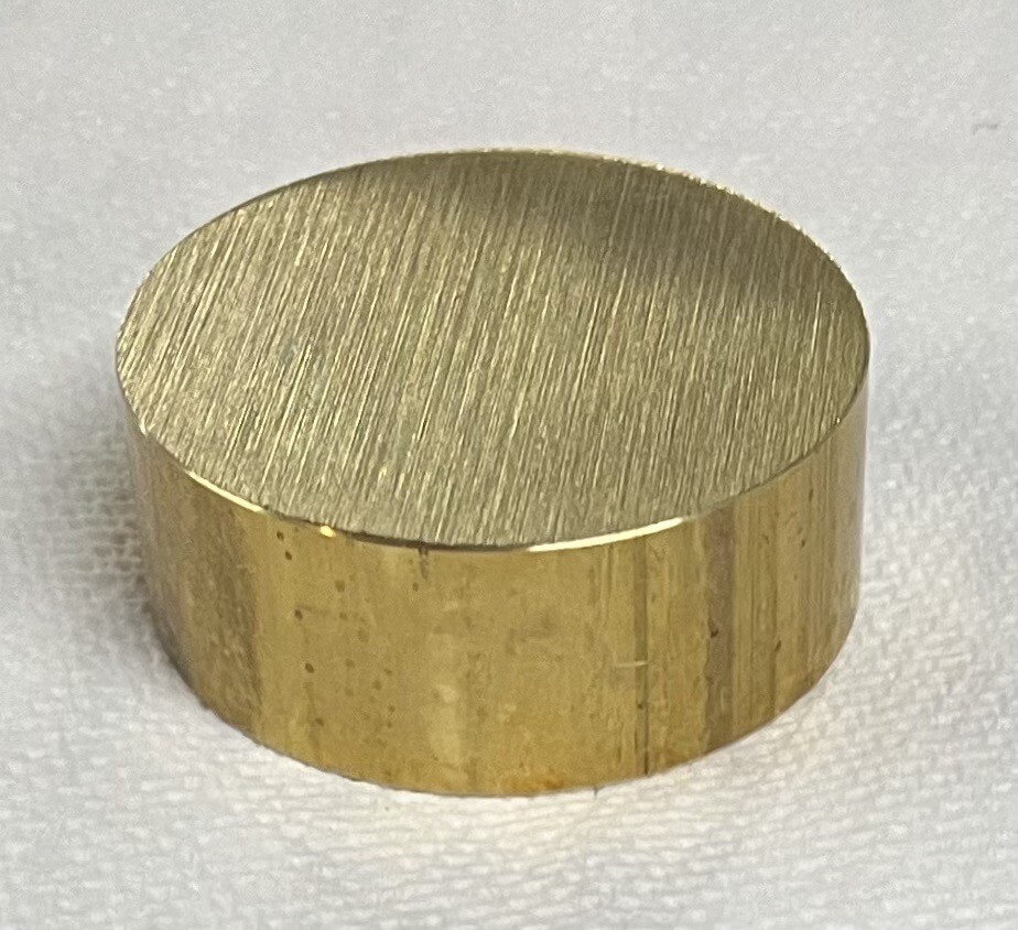 2” DIAMETER BRASS BAR DISC 3/4” LONG🇺🇸2.000” ROUND 360 BRASS ROD 51mm X 19mm