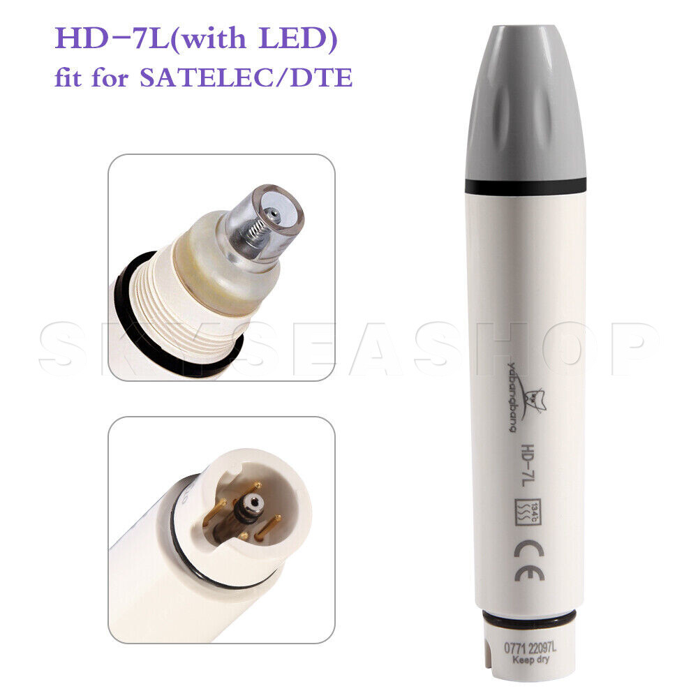 HD-7L Dental Ultrasonic Piezo Scaler Handpiece LED Light For DTE SATELEC USA