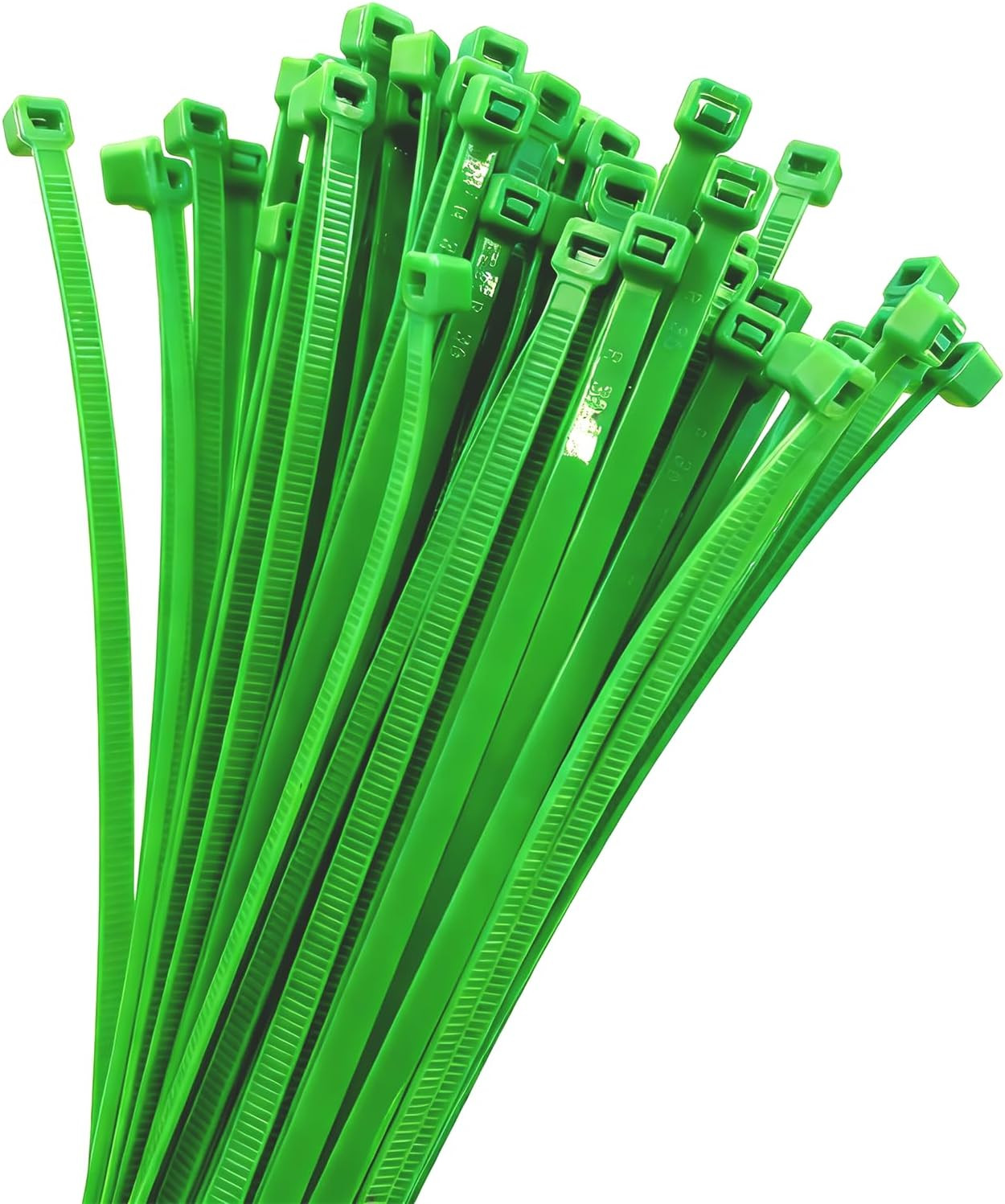 Zip Ties, 100pcs Green Zip Ties 12 Inch,Zipties Cable Tie Wraps, Multi-Purpose C