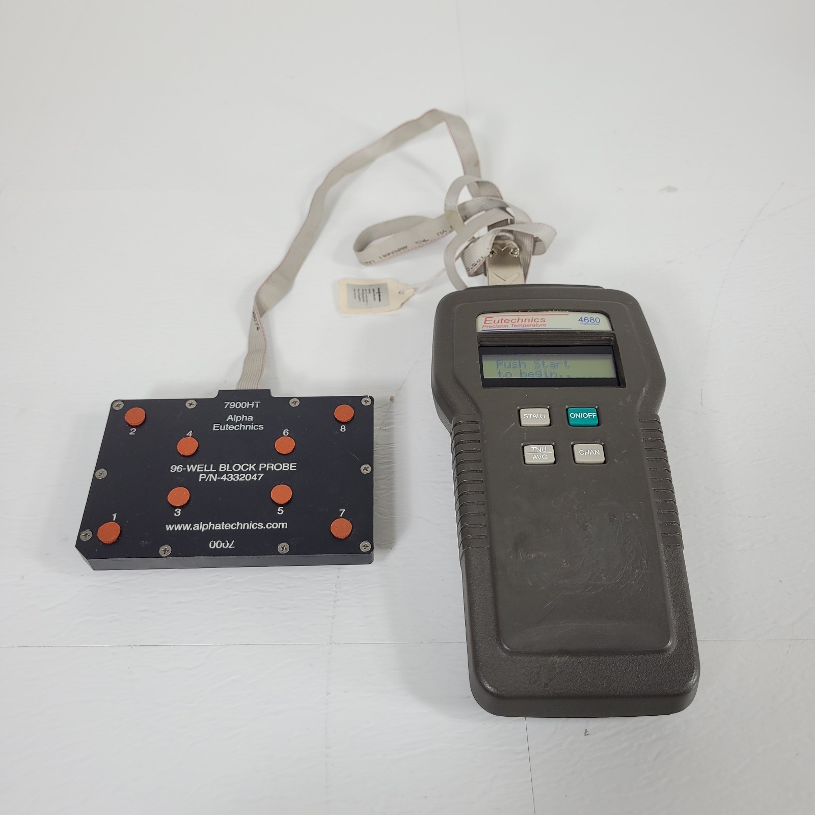 Alpha Technics 4680 Temperature Verification 7900HT 4332047 96-Well Block Probe
