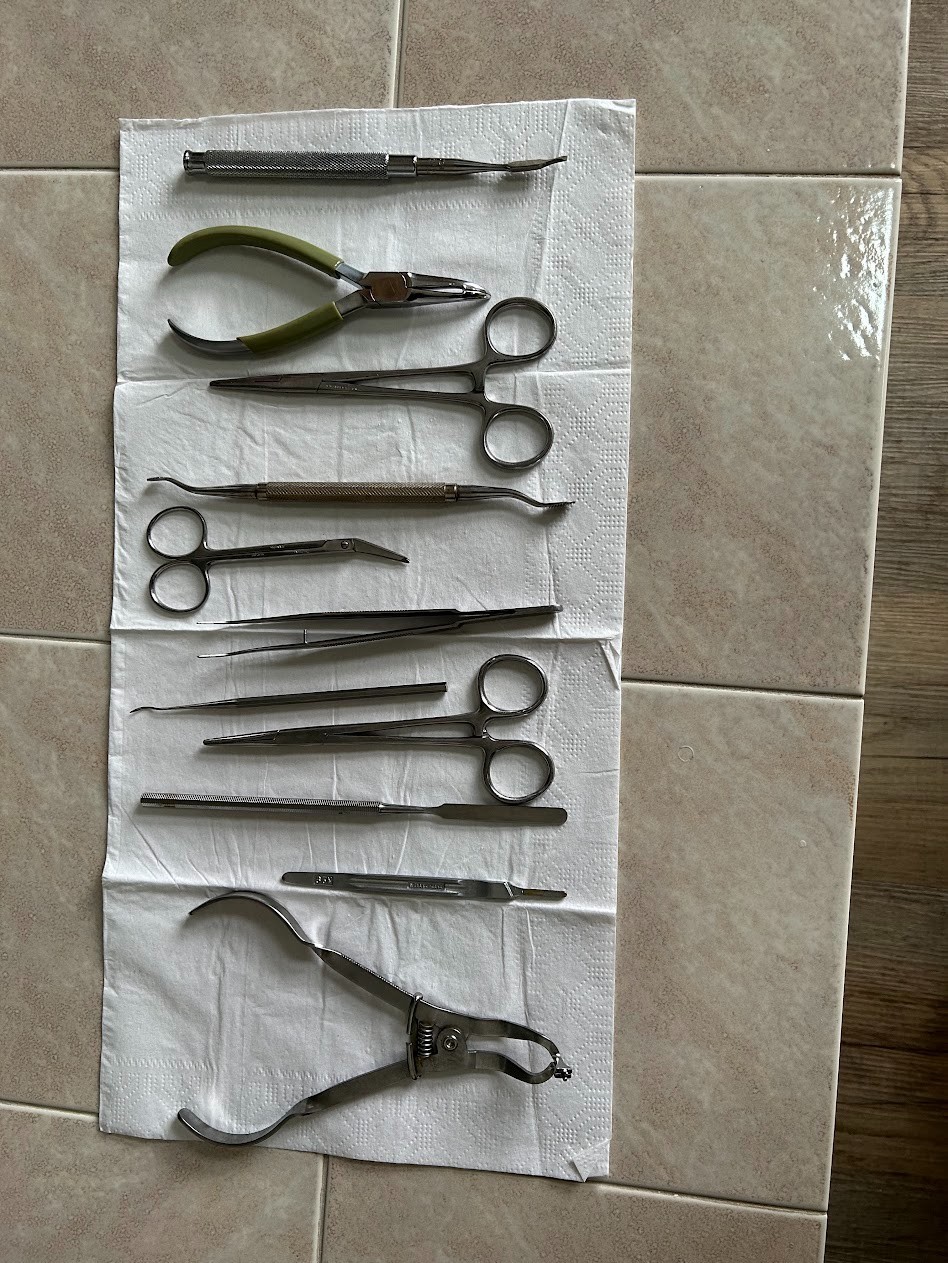 dental instruments dentist retired gently used