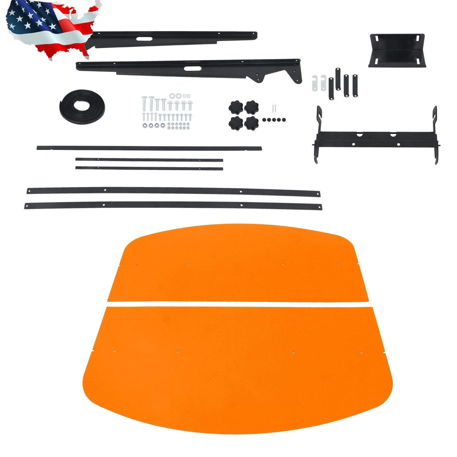 52″ × 52″ Sun Shield Tuff Top Tractor & Mower Canopy For 2″ x 2″ or 2″ x 3″ Rops