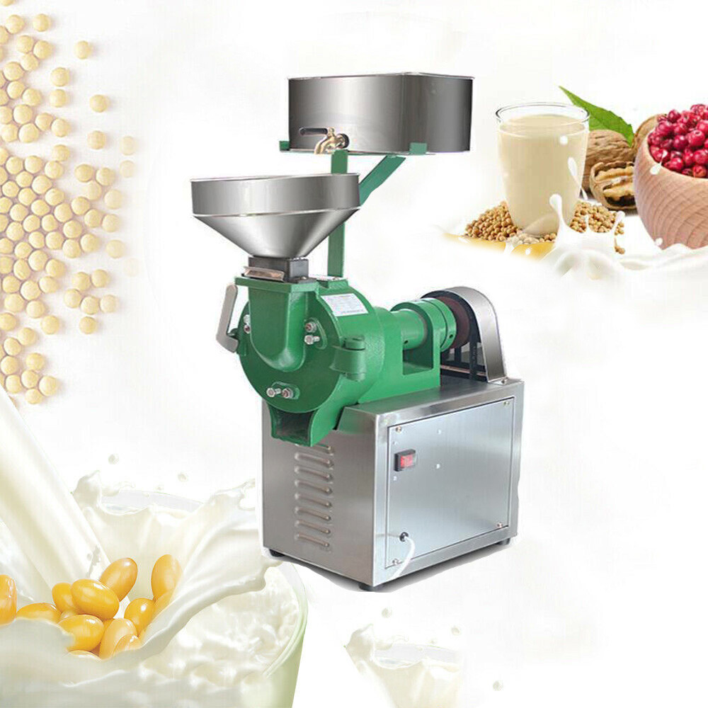 Mult-Role Grain Grinder Soybean & Rice Grinding Mill Machine 110V 1400r/min US