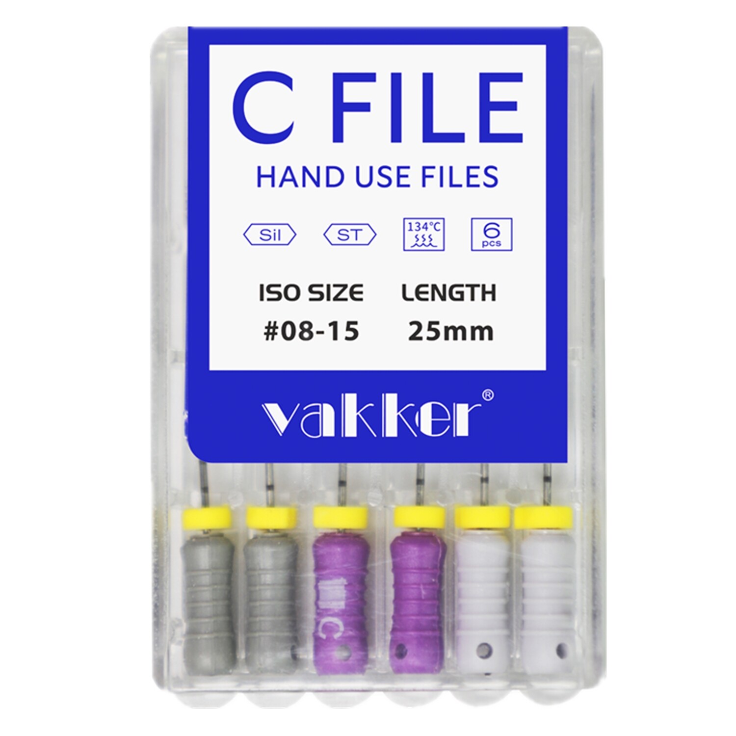 Dental Rotary Endodontic Hand Use C-Files for Root Canal 21/25mm C File
