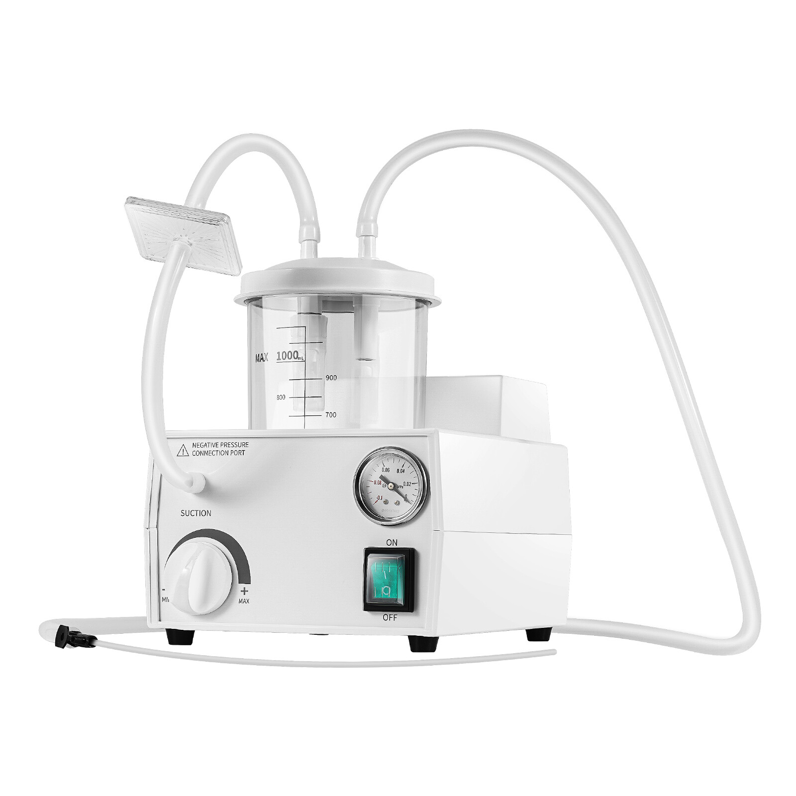 Vacuum Phlegm Quiet Suction Unit Portable Medical Emergency Aspirator Machine