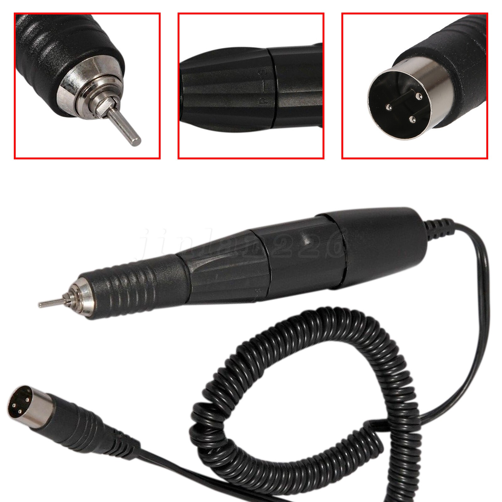 35K RPM Dental Lab Micromotor Polishing Micro Motor Handpiece Marathon 1 PC