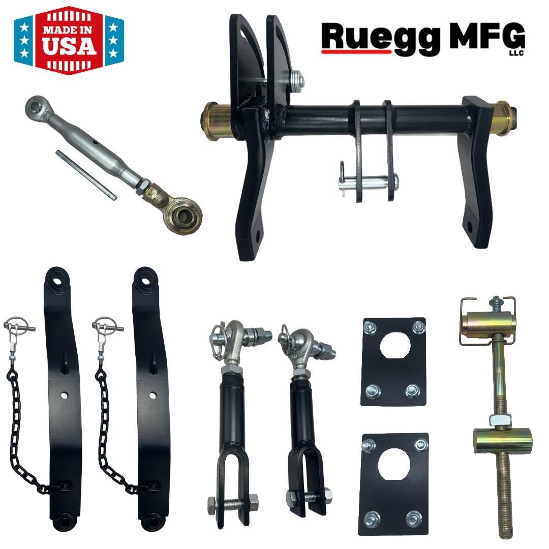 John Deere 425 445 455 3-Point Hitch Kit CAT 1 – Ruegg MFG USA