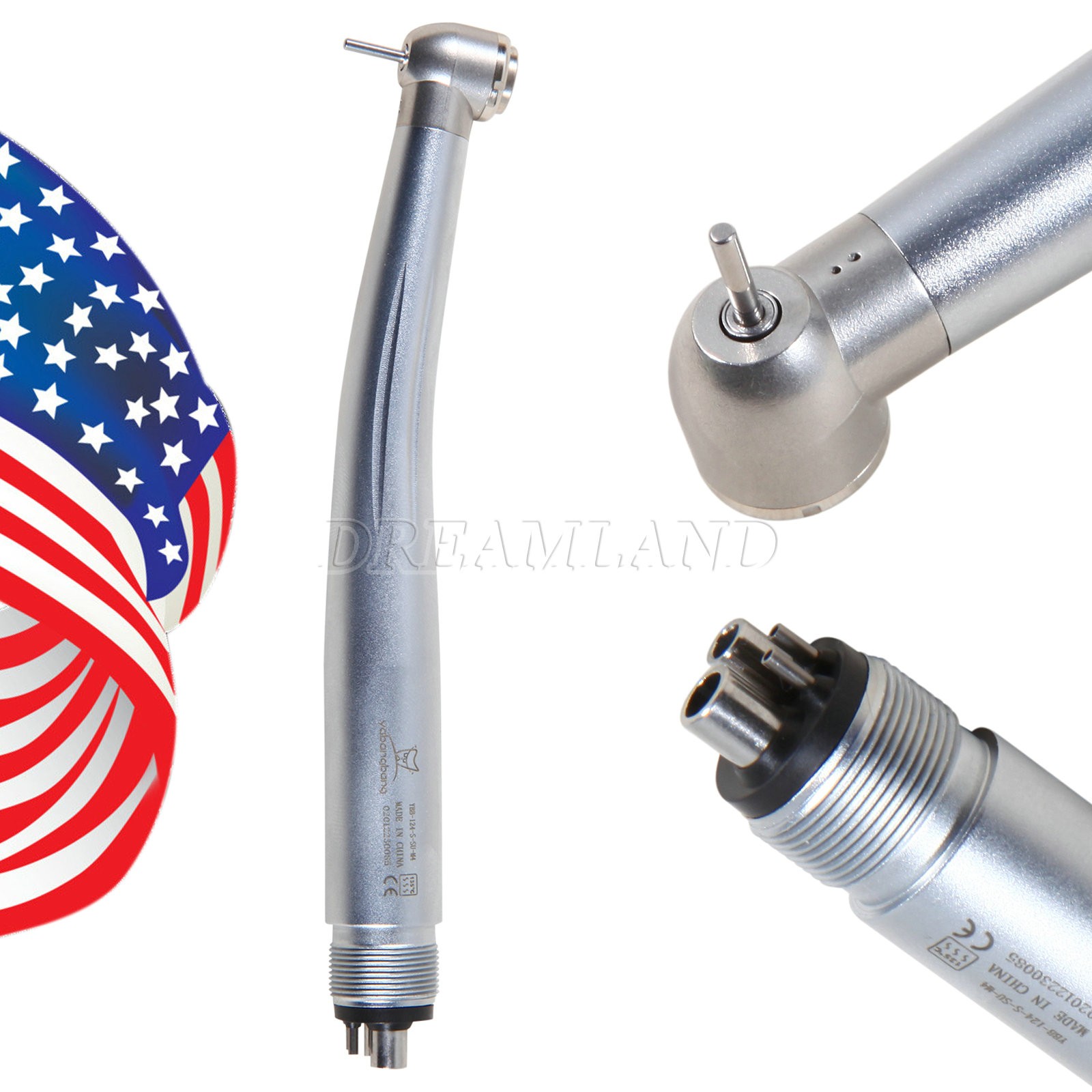 Yabangbang Dental High Speed Handpiece 4Holes Turbine Standard/Big Head