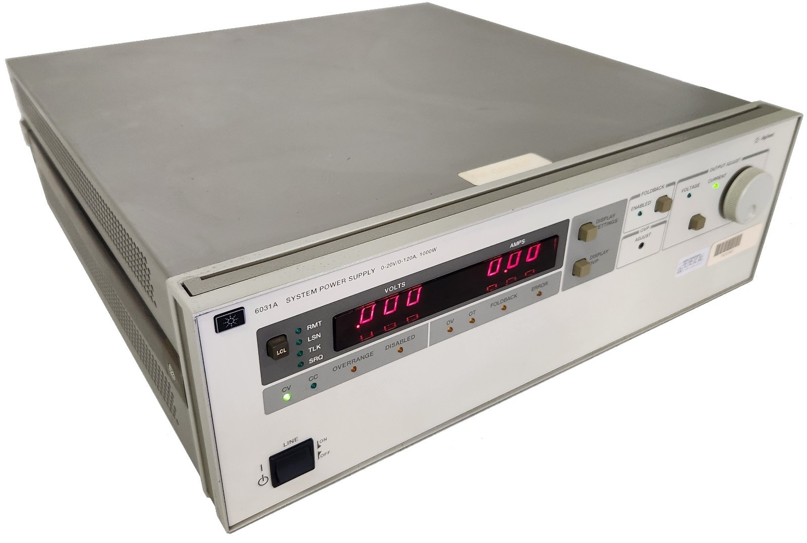Agilent/HP 6031A System Autoranging 20V 120A 1000w DC Power Supply #2