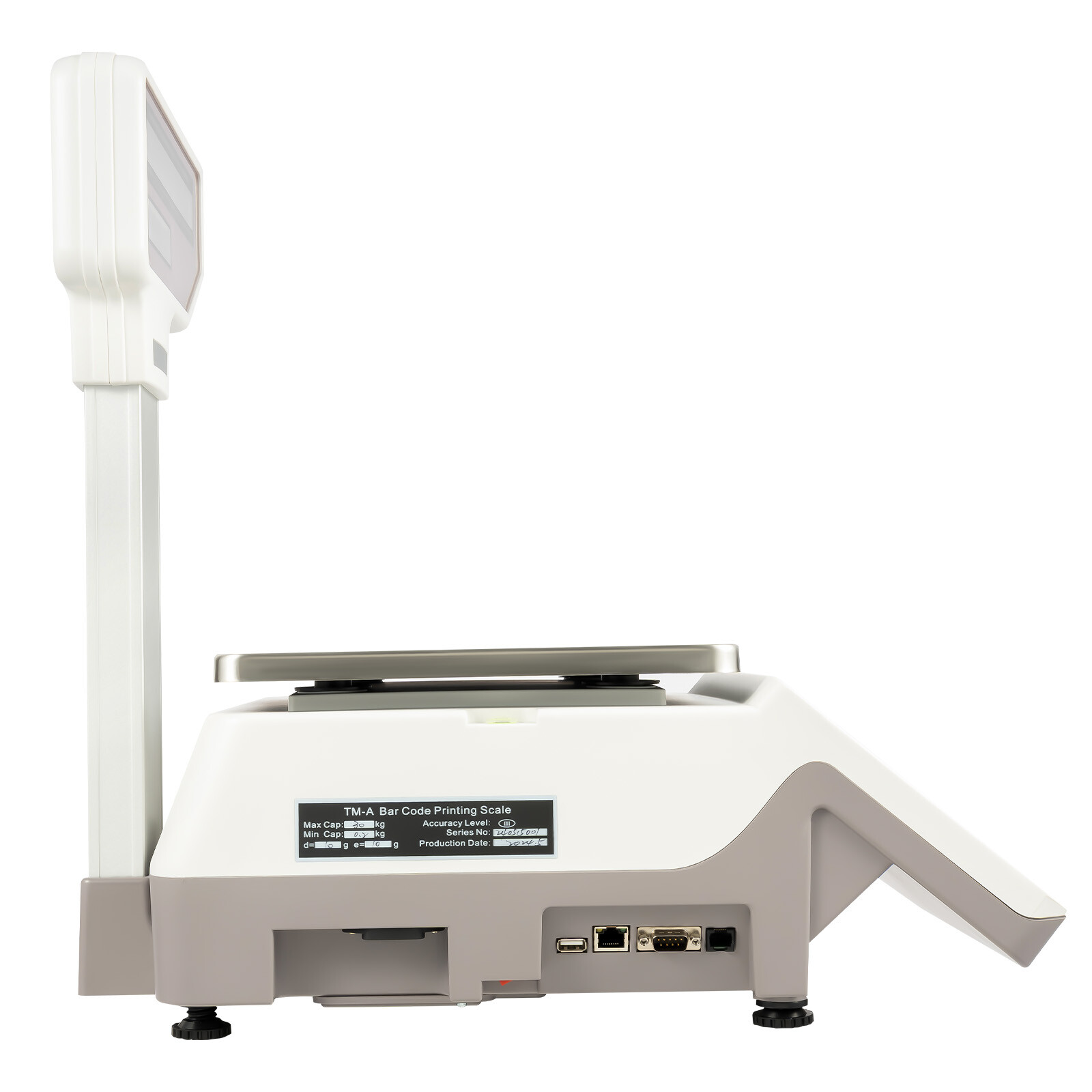 Digital Deli Meat Food Computing Retail Price Scale 66LBs Retail with TD printer