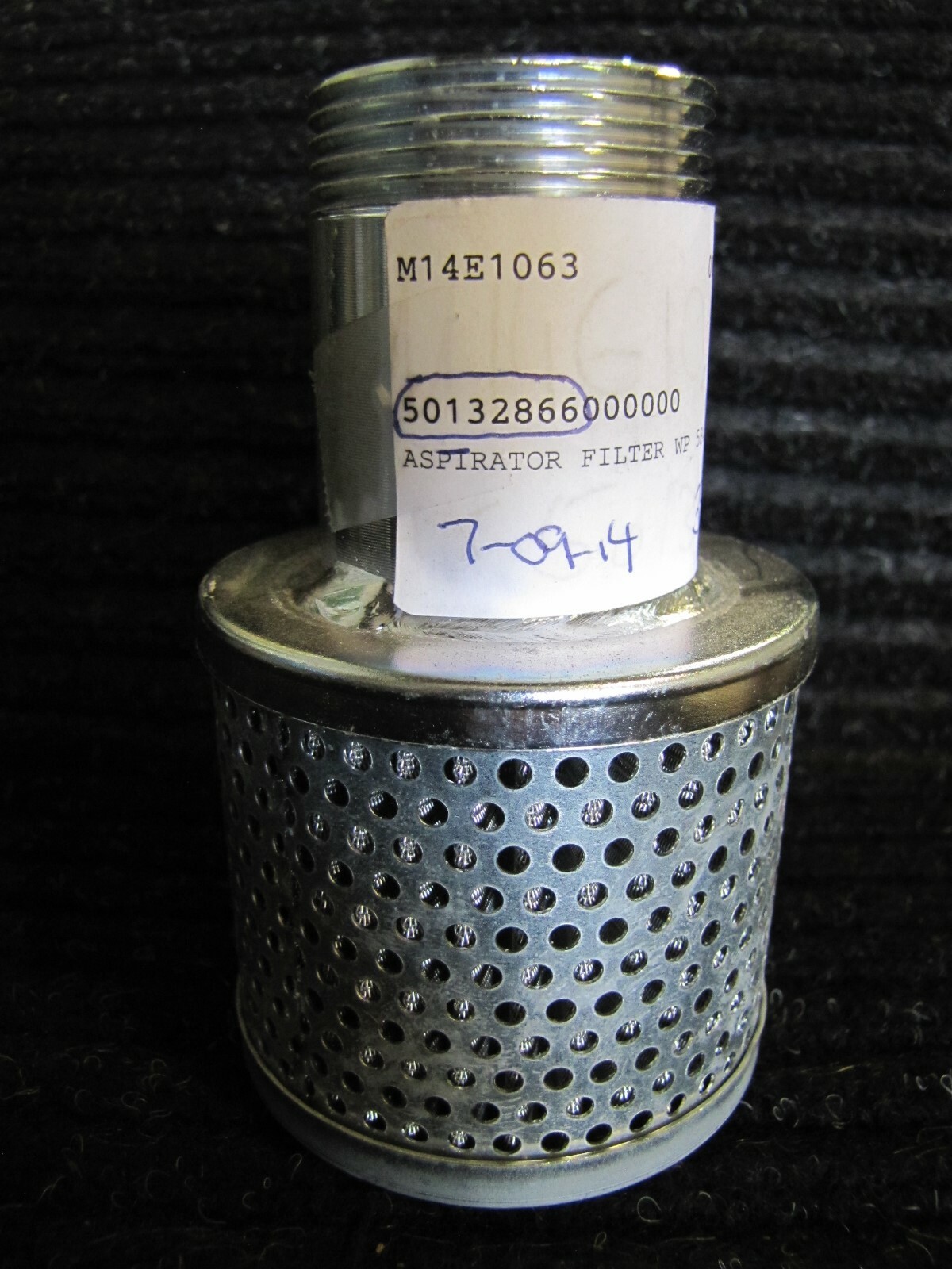 M14E1063 aspirator filter, 50132866, 584.MC03200119-A, new, open package