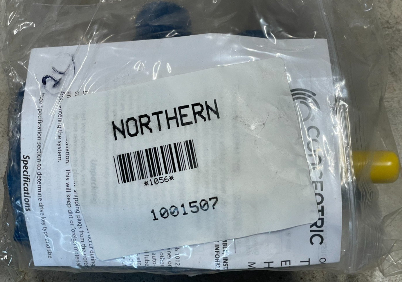 Concentric Hydraulic Pump, 16 GPM, 2-Stage, Model# 1001507