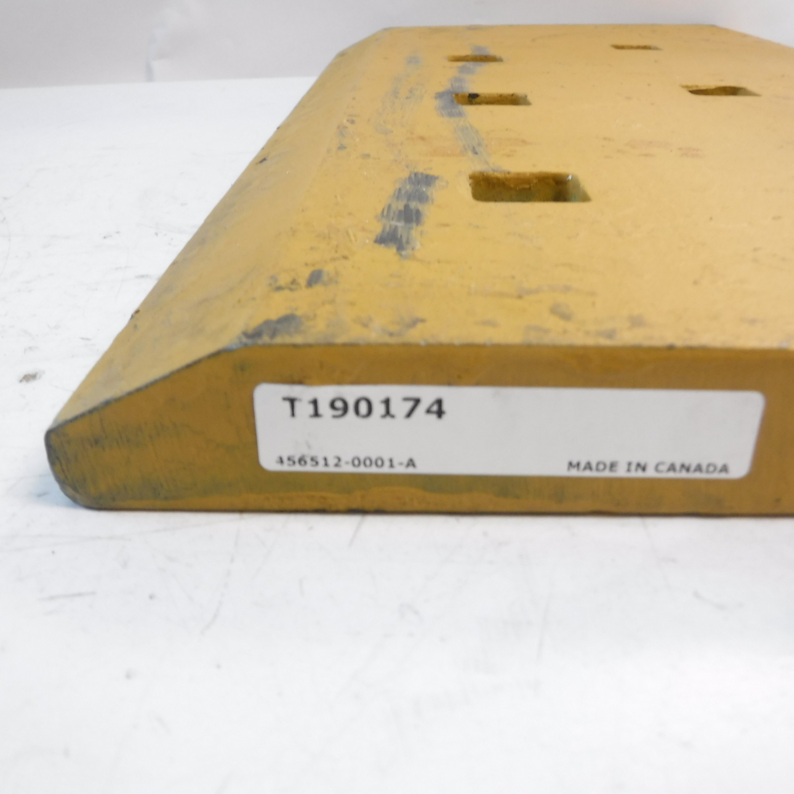 Genuine John Deere Dura-Max Cutting Edge End Bit for 850C-II Bulldozer