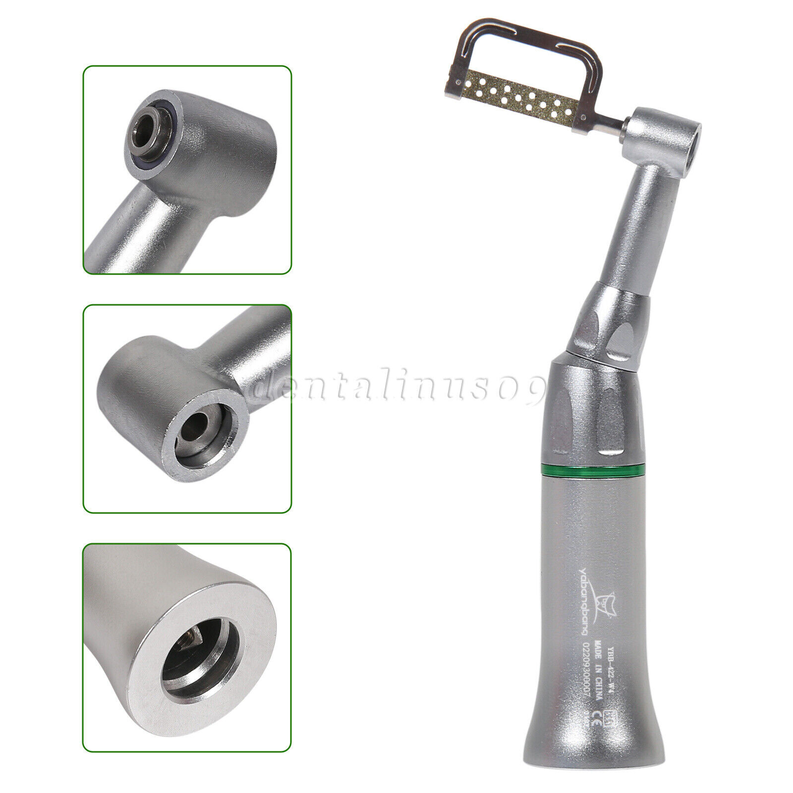 4:1 Reduction Dental Contra Angle IPR Handpiece & 10 Interproximal Strips Kit st