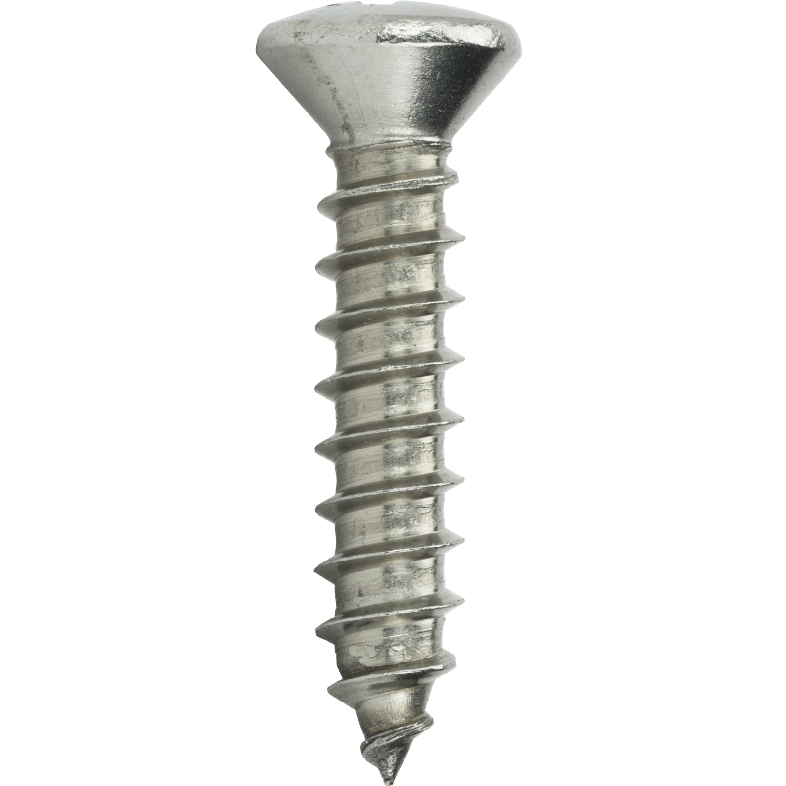 #10 Self Tapping Sheet Metal Screws Phillips Oval Head Stainless Steel All Sizes