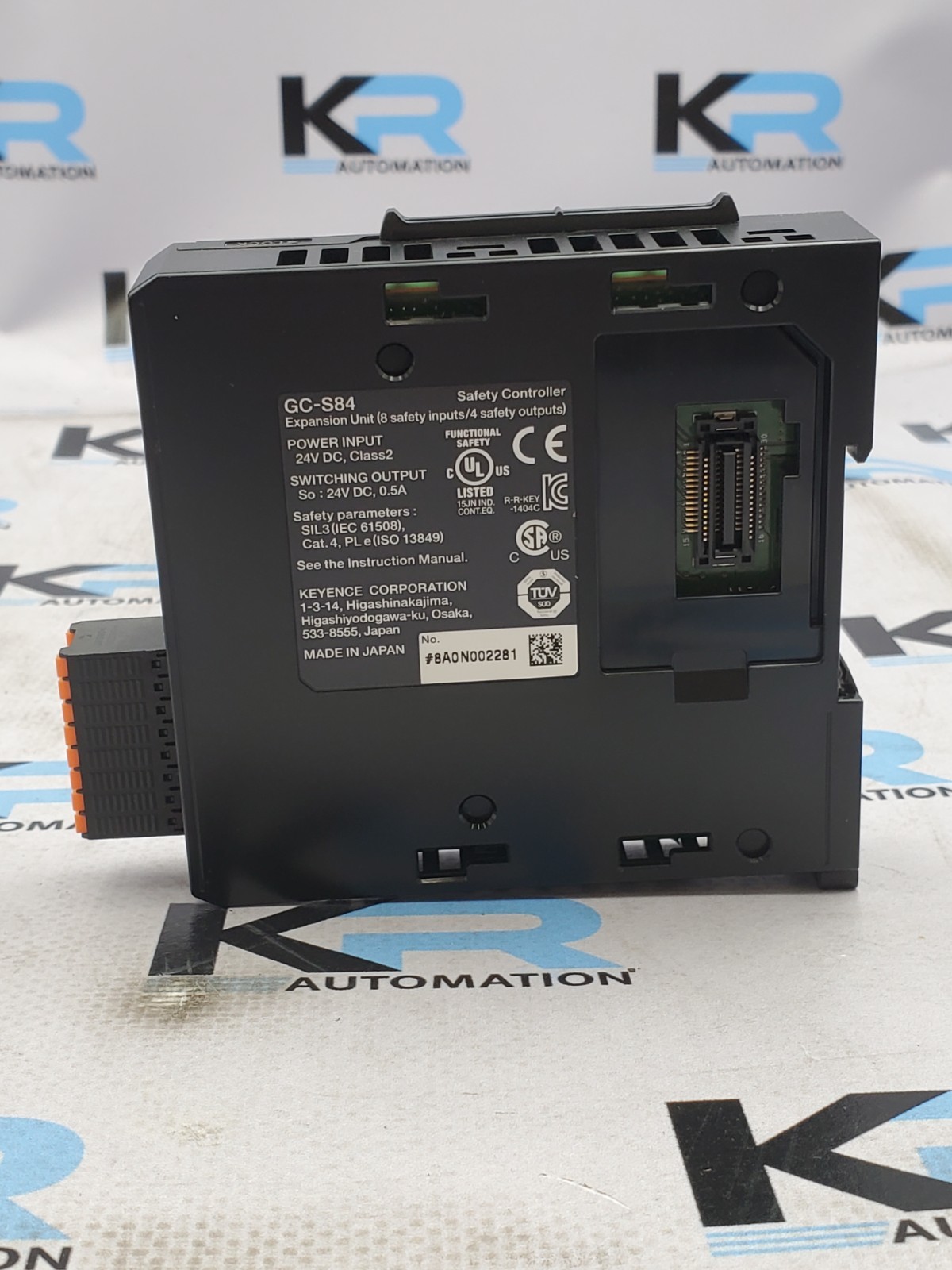 Keyence GC-S84 Safety Controller Expansion Unit