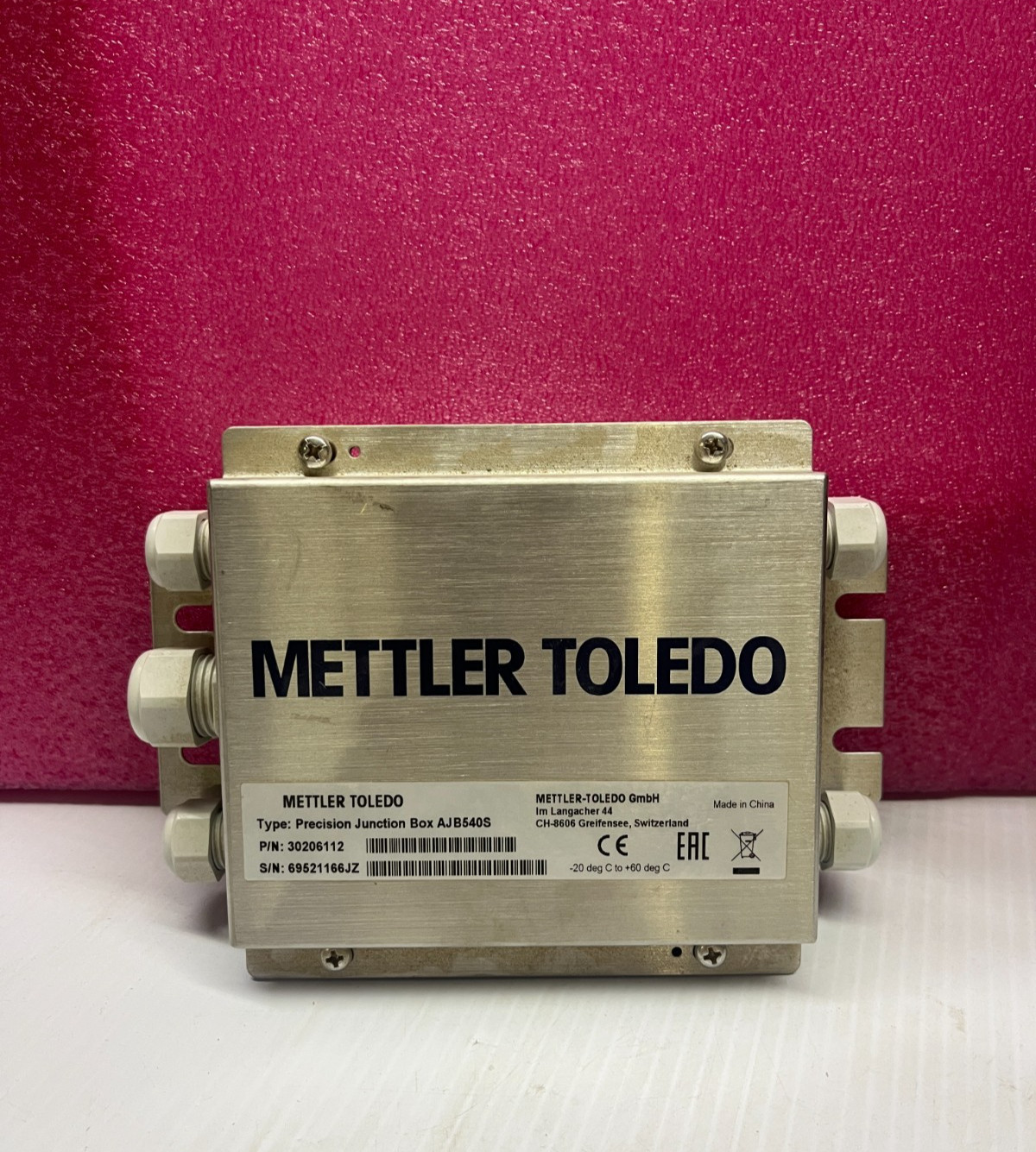 New Mettler Toledo AJB540S Precision Junction Box 30206112