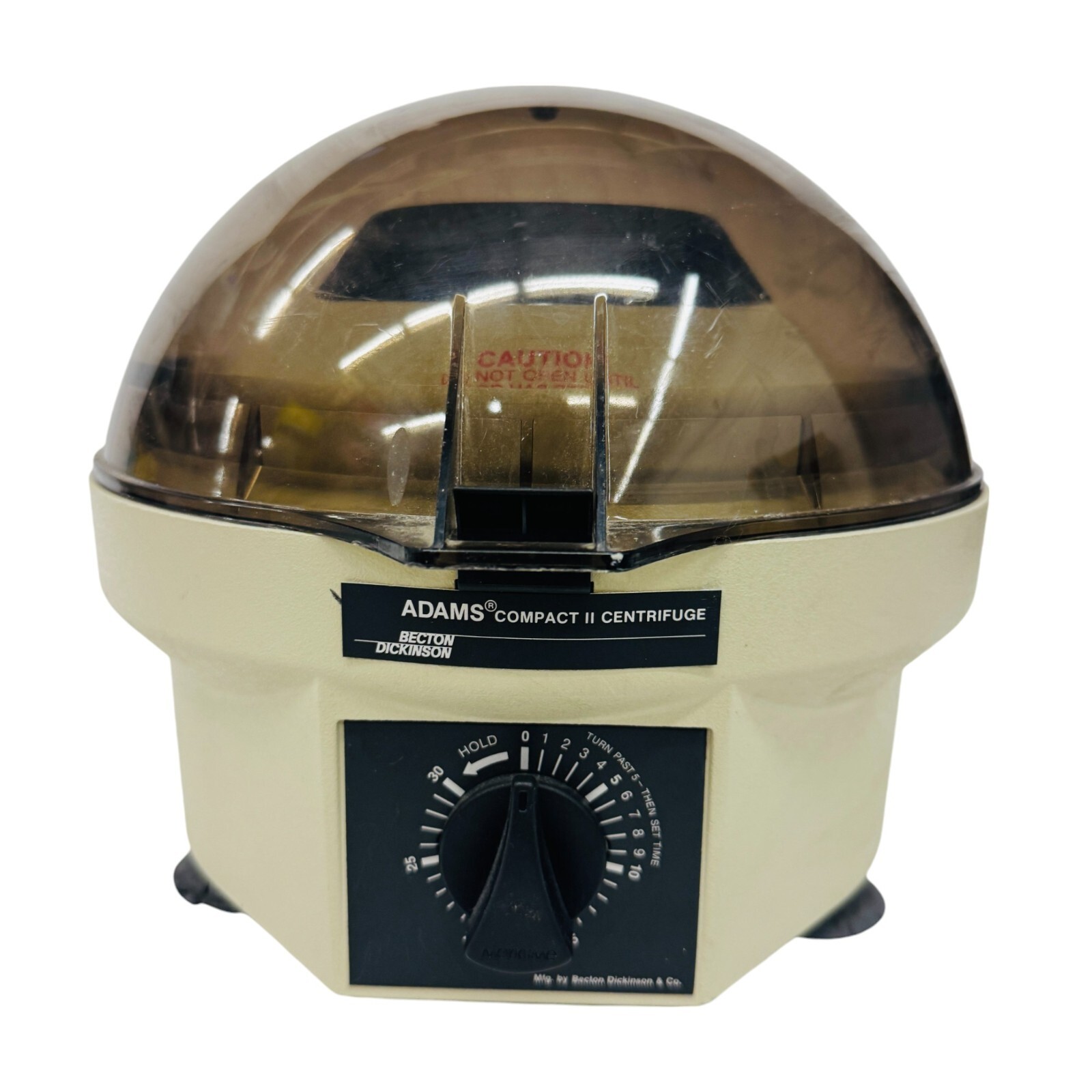 Becton Dickinson Adams Compact II Centrifuge 0225 with 6 Place Rotor