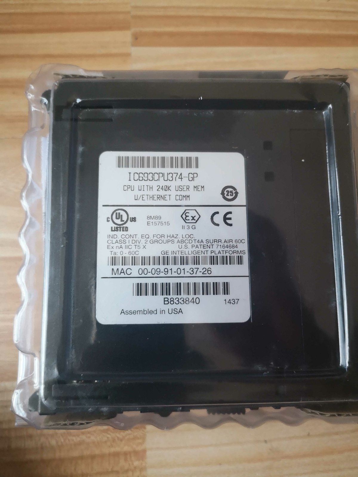 IC693CPU374-GP 1PC New GE Fanuc IC693CPU374GP CPU Module In Box