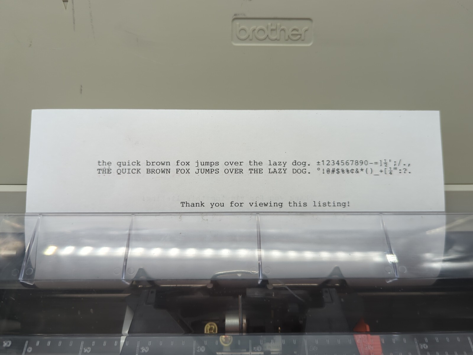 Brother Correctronic GX-6750 Electronic Typewriter With Tested Working
