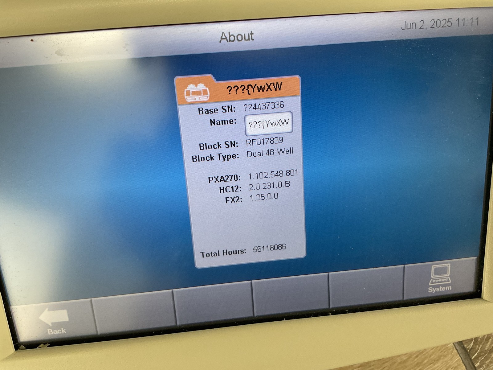 Bio-Rad C1000 Touch Thermal Cycler 96-Well PCR System Parts Repair Block Error