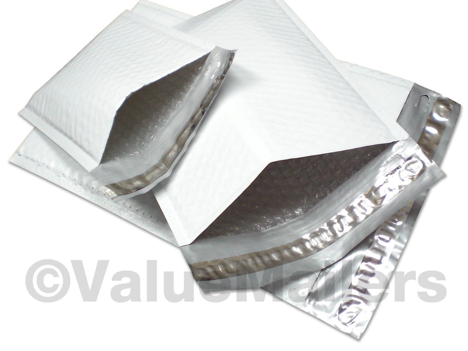 100 #0 6.5×10 Poly Bubble Mailers Envelopes and 100 6×9 Poly Mailer Bags