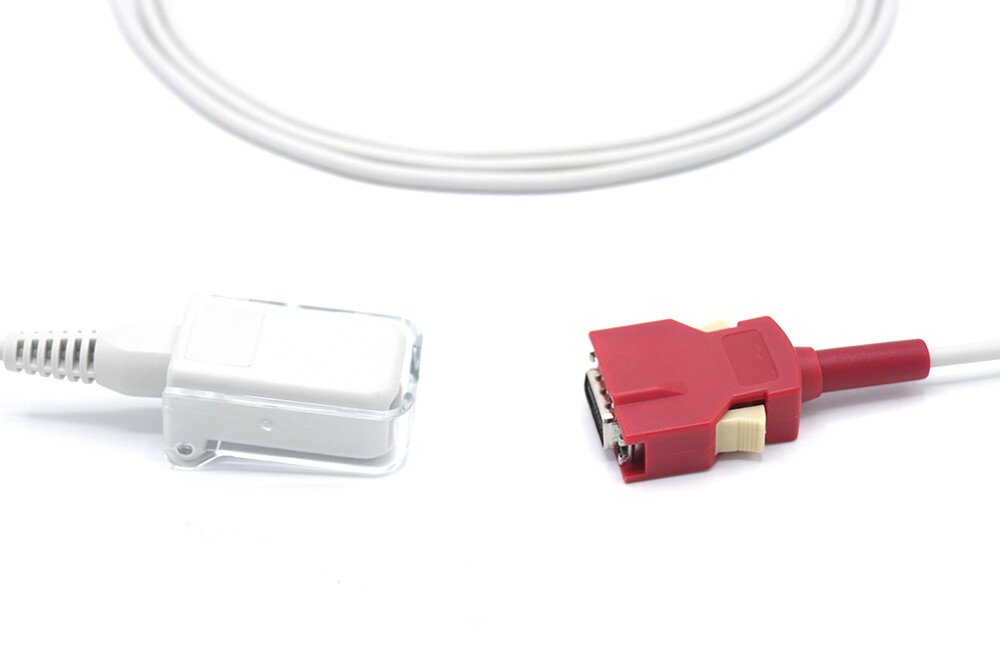 Masimo Red LNC Radical Rad SpO2 Adapter Cable Compatible – Same Day Shipping