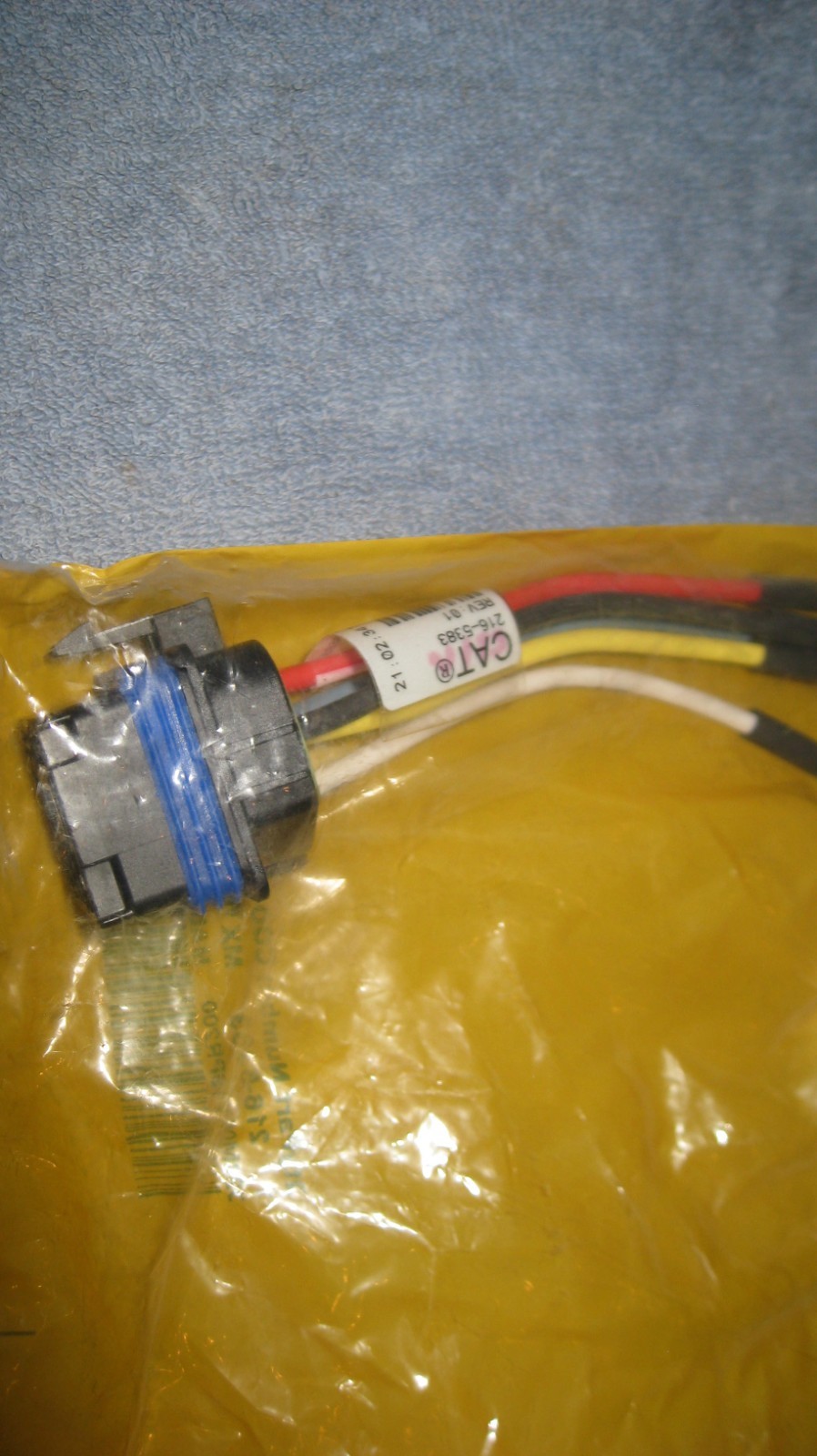 Caterpillar 216-5383 relay holder wiring harness new unused NOS